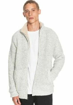 Promo ✨ Quiksilver BOKETTO - Gilet - Light Grey Heather 🧨 -Quiksilver Soldes Boutique e45fc32f73ae470c81421cb2a74375fe