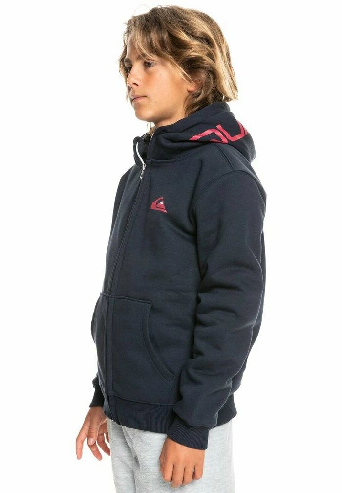 Meilleure affaire 😀 Quiksilver BEST WAVE YOUTH - Sweat à Capuche Zippé - Navy Blazer 🔔 5 Meilleure affaire 😀 Quiksilver BEST WAVE YOUTH - Sweat à Capuche Zippé - Navy Blazer 🔔 – Image 5