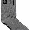 Budget 💯 Quiksilver 3 PACK - Chaussettes - Light Grey Heather 🔔