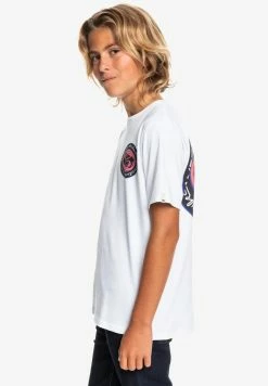 Le moins cher 😀 Quiksilver T-shirt Imprimé - White 😀 -Quiksilver Soldes Boutique e86df96824f64ab4b6dd9e337e2c9ab3