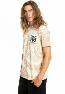Offres 🧨 Quiksilver PEACEFUL LIFE - T-shirt Imprimé - Almond Cream 🎉 -Quiksilver Soldes Boutique e886c24ecf8c419e8fa5237b290dc82c