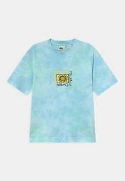 Meilleure vente âïž Quiksilver SLOW DIVE YOUTH - T-shirt Imprimé - Light Blue đ