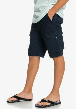 Coupon 🎉 Quiksilver CRUCIAL BATTLE YOUTH - Pantalon Cargo - Navy Blazer ⭐ -Quiksilver Soldes Boutique eab34fa8a5f343b298fd69e34de6ce5c