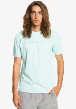Coupon 😍 Quiksilver NATURAL DYE -MANCHES COURTES POUR EQY - T-shirt Imprimé - Blue 👏