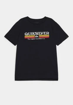 Le moins cher 🧨 Quiksilver LINED UP - T-shirt Imprimé - Navy 🤩