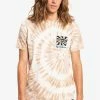 Offres 🧨 Quiksilver PEACEFUL LIFE - T-shirt Imprimé - Almond Cream 🎉