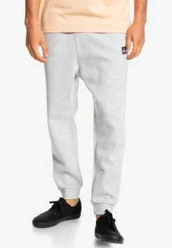 Promo ⌛ Quiksilver STEP OFF - Pantalon De Survêtement - Light Grey Heather 😍