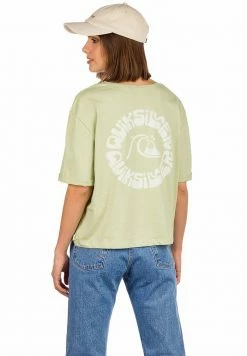 Top 10 😀 Quiksilver T-shirt Imprimé - Pistachio ⭐