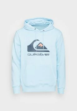 Budget ✨ Quiksilver BIG LOGO HOODIE - Sweat à Capuche - Airy Blue ⌛ -Quiksilver Soldes Boutique ef568fd255b843c38c63bd22f2e4b6ae