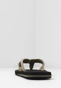 Vente flash 😍 Quiksilver MONKEY ABYSS - Tongs - Green/black/brown 👍 -Quiksilver Soldes Boutique f117d3a3616b4e49bafc83de196e59af