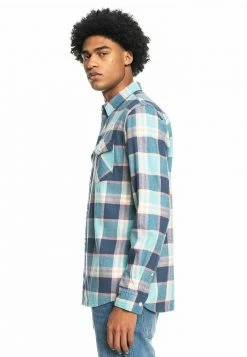 Bon marché 🛒 Quiksilver Chemise - Porcelain Drayman Stretch 🌟 -Quiksilver Soldes Boutique f27d56cd890d425ba1d8c4c596f96df9