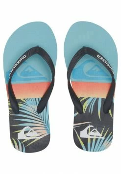 Top 10 😀 Quiksilver MOLOKAI - AQBL100558 - Tongs - Blue ⌛ -Quiksilver Soldes Boutique f2c2df9a3d2448989f9c2200505882e8