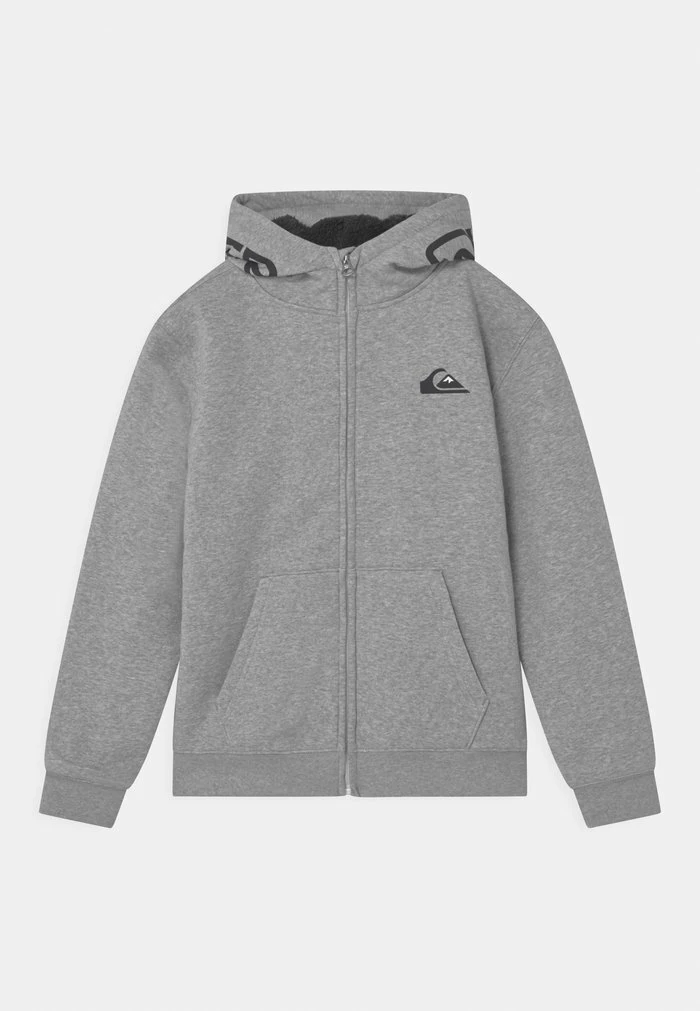 Vente flash 🌟 Quiksilver BEST WAVE YOUTH - Sweat à Capuche Zippé - Light Grey Heather 🌟 1 Vente flash 🌟 Quiksilver BEST WAVE YOUTH - Sweat à Capuche Zippé - Light Grey Heather 🌟