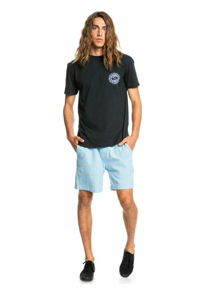 Promo ❤️ Quiksilver TAXER JACQUARD - Short - Airyblue Jacq Horizontal 🛒 4 Promo ❤️ Quiksilver TAXER JACQUARD - Short - Airyblue Jacq Horizontal 🛒 – Image 4