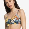 Meilleure affaire 🔔 Quiksilver Haut De Bikini - Dark Denim Wallflower ⭐
