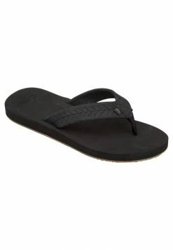 Coupon 🌟 Quiksilver LEFT COASTA - Tongs - Black/black/brown 🛒