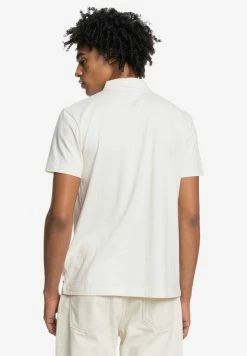 Meilleure affaire 🔔 Quiksilver ESSENTIALS - Polo - Antique White 🔔 -Quiksilver Soldes Boutique f57328ff98504630af020f69521427af
