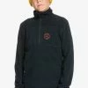Sortie 🌟 Quiksilver Sweat Polaire - True Black 🤩