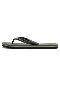 Offres 👍 Quiksilver MOLOKAI - Tongs - Green/black 🌟