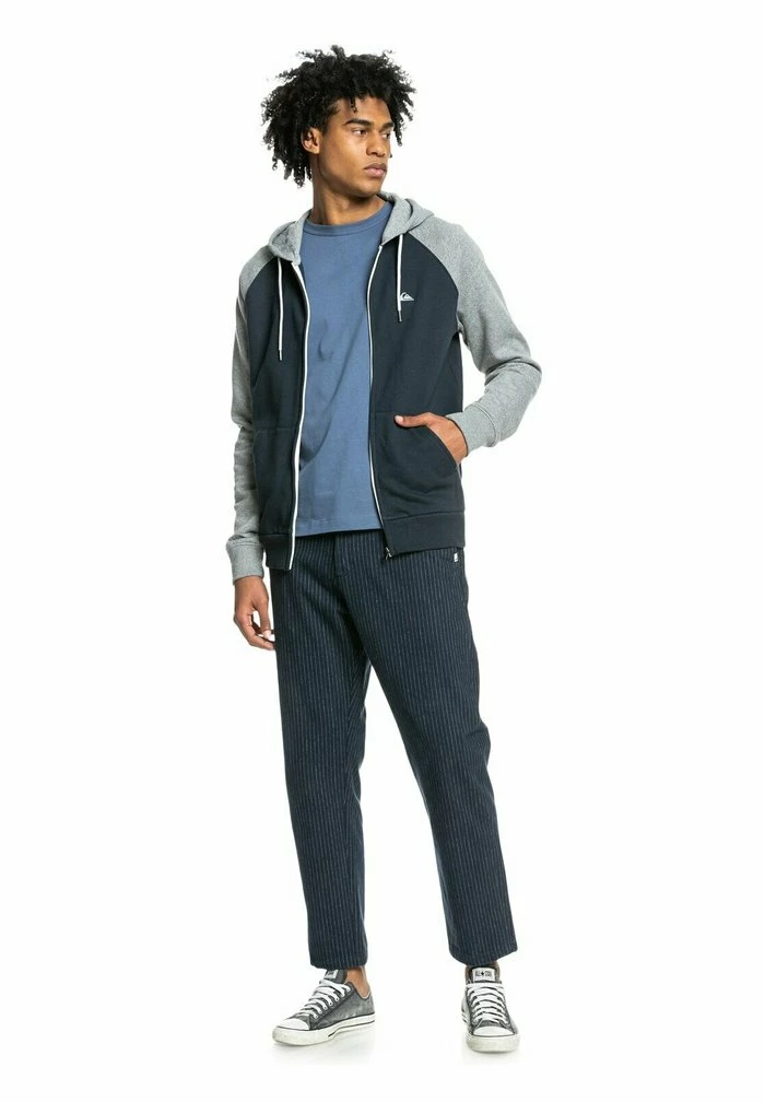 Le moins cher ⭐ Quiksilver ESSENTIALS ZIP RAGLAN - Sweat à Capuche Zippé - Navy Blazer 👏 2 Le moins cher ⭐ Quiksilver ESSENTIALS ZIP RAGLAN - Sweat à Capuche Zippé - Navy Blazer 👏 – Image 2