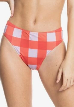 Le moins cher ❤️ Quiksilver Bas De Bikini - Cranberry Checked Out 🌟