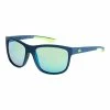 Coupon ✨ Quiksilver CRUSADER - Lunettes De Soleil - Matt Navy/ml Yellow ✔️