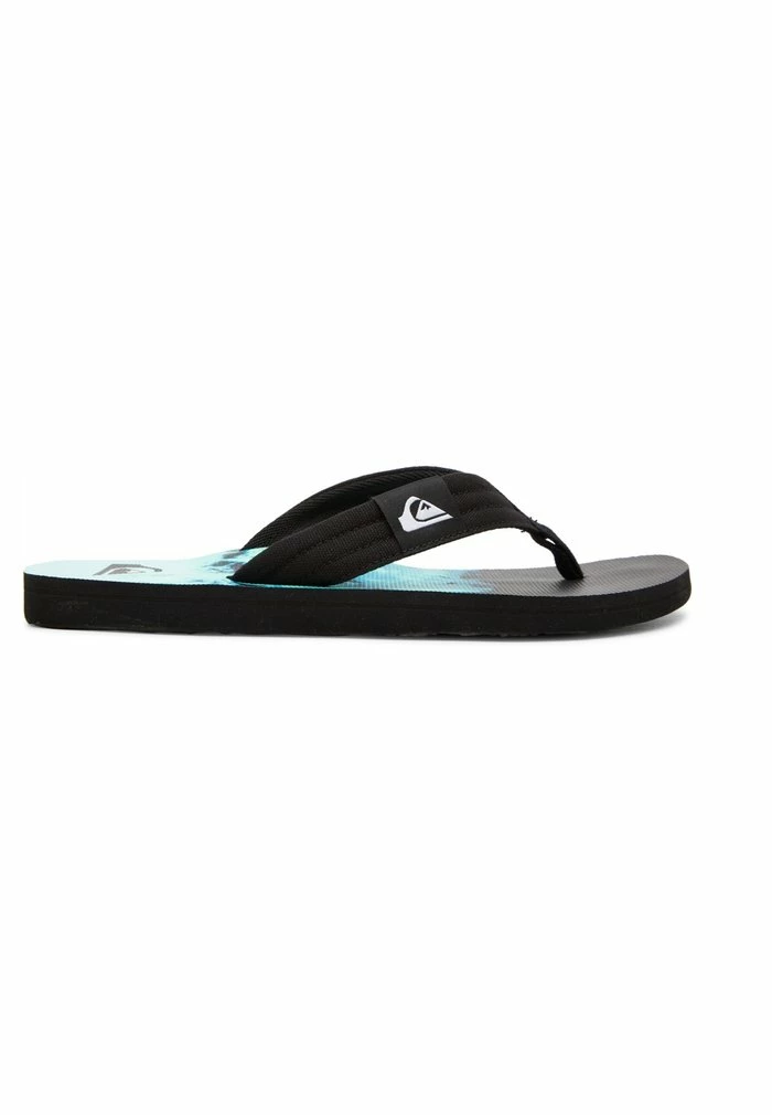 Nouveau đ„ Quiksilver MOLOKAI LAYBACK - Tongs - Black/green/blue đ 3 Nouveau đ„ Quiksilver MOLOKAI LAYBACK - Tongs - Black/green/blue đ â Image 3