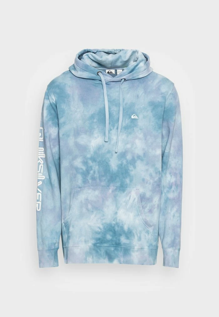 Nouveau ❤️ Quiksilver NATURAL TIE DYE - Sweat à Capuche - Airy Blue Cloudy 🔔 4 Nouveau ❤️ Quiksilver NATURAL TIE DYE - Sweat à Capuche - Airy Blue Cloudy 🔔 – Image 4