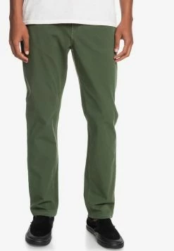 De gros 🔔 Quiksilver KRANDY - Pantalon Classique - Thyme 🎉