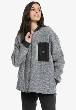 Acheter 🎁 Quiksilver SURFER SHELTER - Veste Polaire - Dark Grey Heather 🤩