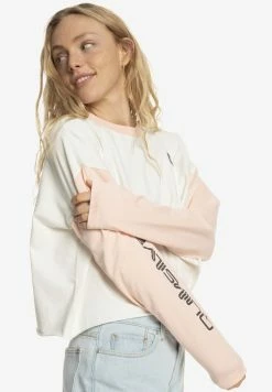 Meilleure vente ✨ Quiksilver T-shirt à Manches Longues - Pink 😍 -Quiksilver Soldes Boutique f9f984c0fc144430a09ad467dfffb40f