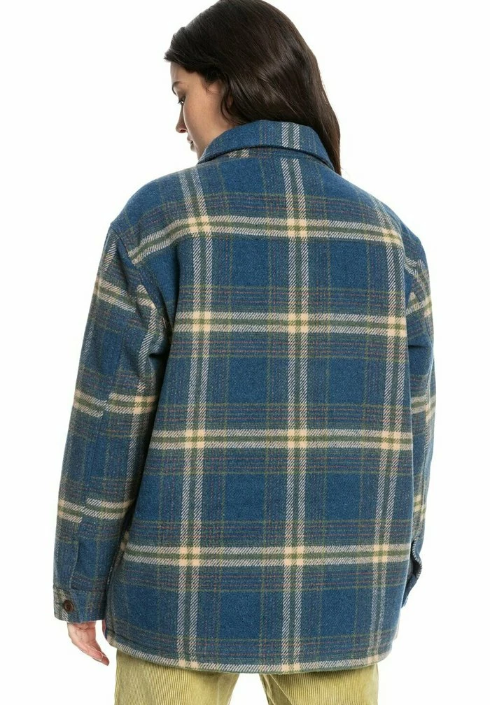 Promo 🧨 Quiksilver SOFT MOOD - Veste Mi-saison - Dark Denim Soft Mood Check 😀 3 Promo 🧨 Quiksilver SOFT MOOD - Veste Mi-saison - Dark Denim Soft Mood Check 😀 – Image 3