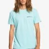 Meilleur prix 🔔 Quiksilver RESIN TINT - T-shirt Imprimé - Blue 👍