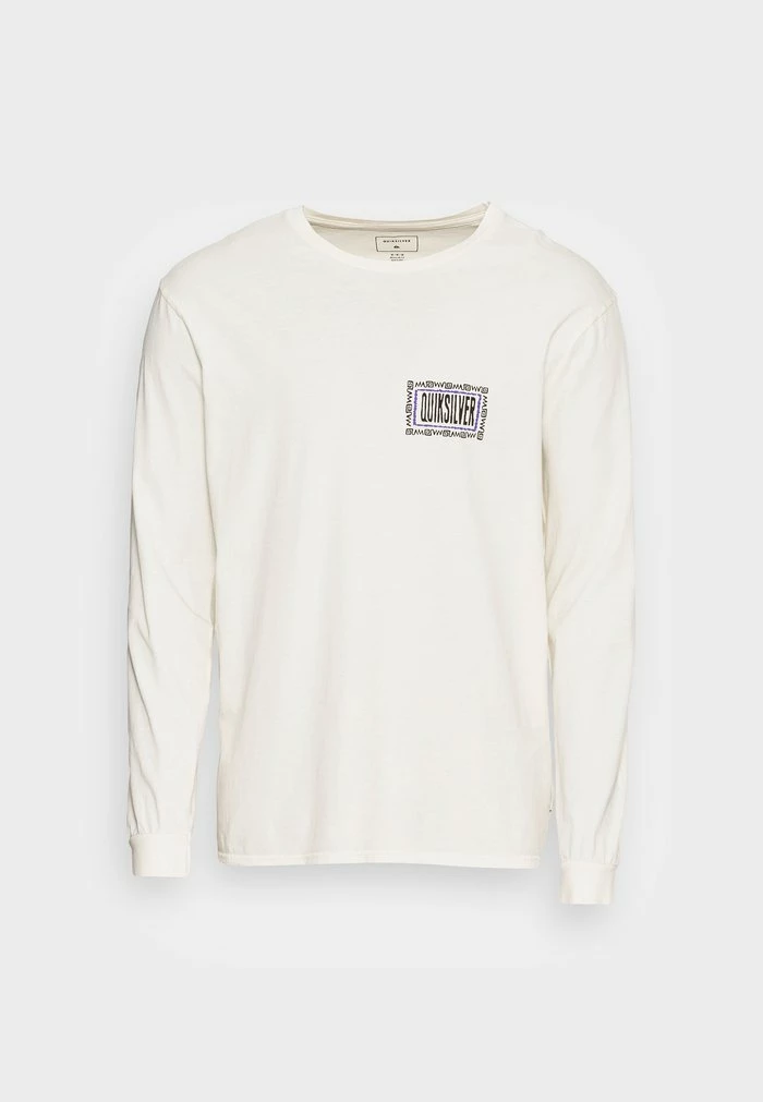 Budget 🎁 Quiksilver ELECTRIC FEEL - T-shirt à Manches Longues - Antique White 😍 4 Budget 🎁 Quiksilver ELECTRIC FEEL - T-shirt à Manches Longues - Antique White 😍 – Image 4