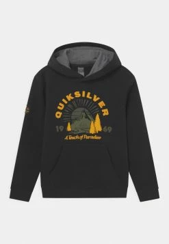 Coupon 🎉 Quiksilver BIG LOGO SNOW HOODIE UNISEX - Sweat à Capuche - True Black 👍