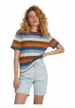 Nouveau 🧨 Quiksilver T-SHIRT FÜR FRAUEN EQWKT03102 - T-shirt Imprimé - Multicolored 🔔 -Quiksilver Soldes Boutique fc9376a6396544429af70584c6dd9bca