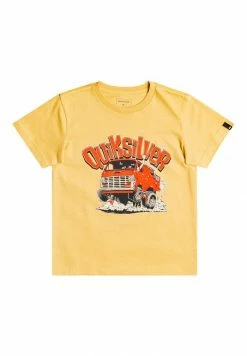 Meilleur prix ❤️ Quiksilver RUSHING BACK - T-shirt Imprimé - Rattan 🌟