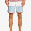 Nouveau ⌛ Quiksilver OCEAN SCALLOP - Short De Bain - Burnt Ochre ❤️